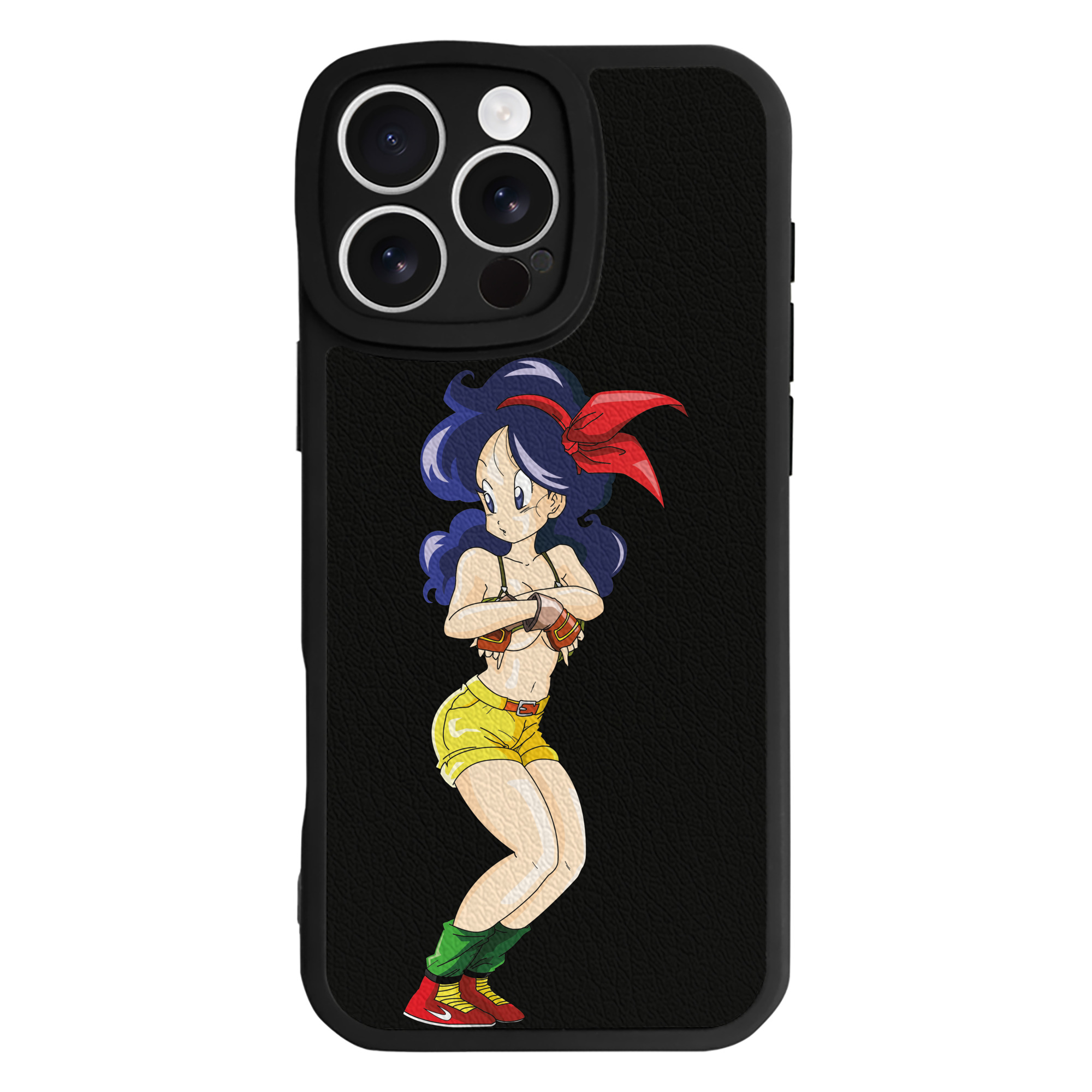 （画像用） ドラゴンボール DRAGON BALL 【iPhone 16シリーズ対応】シリコンスマホケース（レザー調） 材質：シリコン